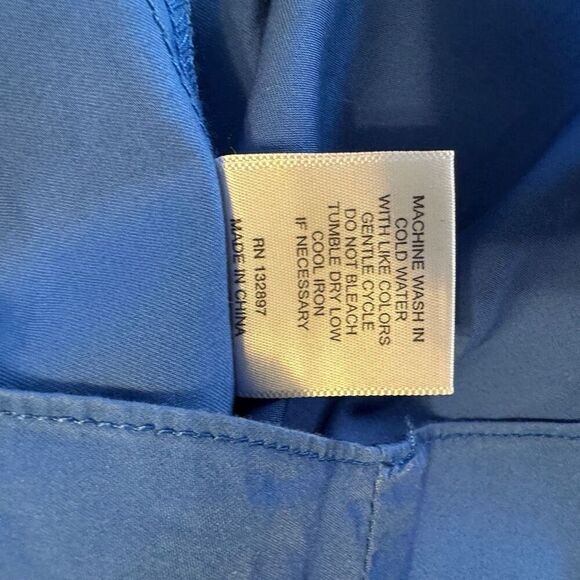 Jane & Delancey blue blouse - Picture 6 of 7